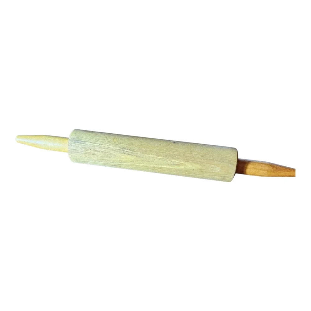 Vintage Wooden Rolling Pin Solid Wood.